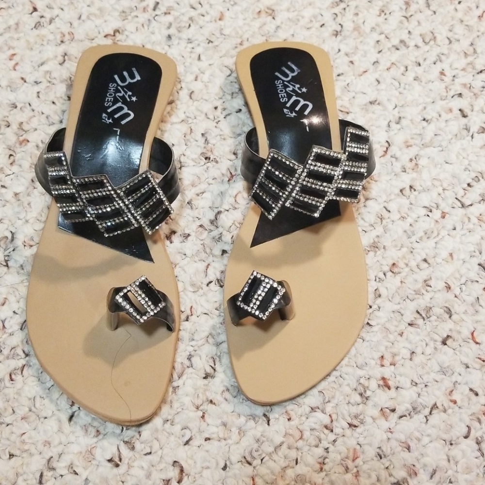 Sparkly sandals